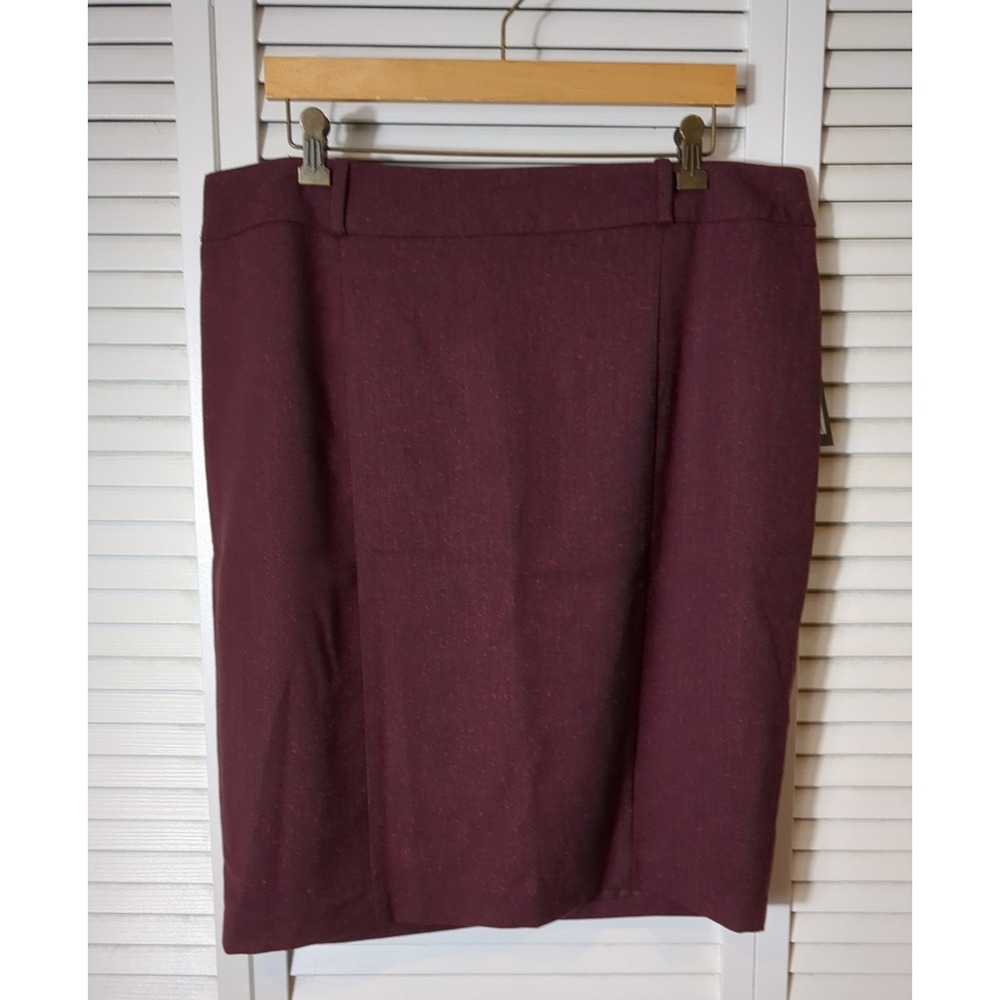 Mossimo Supply Co. Women's "Bloodstone" Pencil Skirt 18 Plus Office Siren